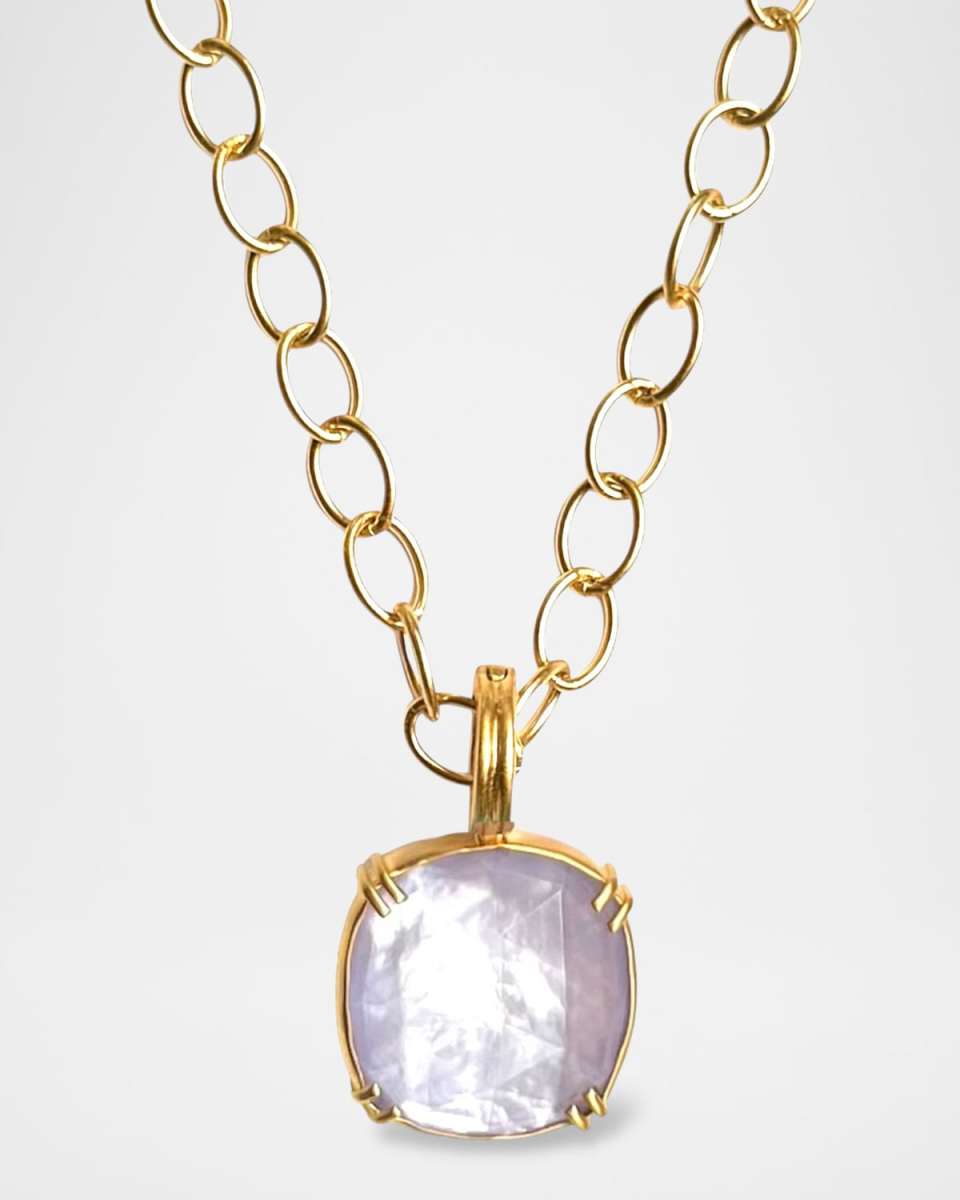Very Peri Violet Femme Doublet Necklace